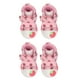 thumbnail image 5 of Botas para Perros, 4 Piezas de Zapatos de Lona transirables para perros, Lindas Botas para Perros de Fresa y Protectores de Patas, botines antideslizantes, 5 of 7