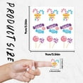 thumbnail image 2 of 180Pcs Candy Stickers 90x90mm Self-Adhesive Paper Decorative Stickers Waterproof Candy Canes Planner Decals for Eve Party Scrapbook Calendar Journals Crafting Decor, 2 of 8