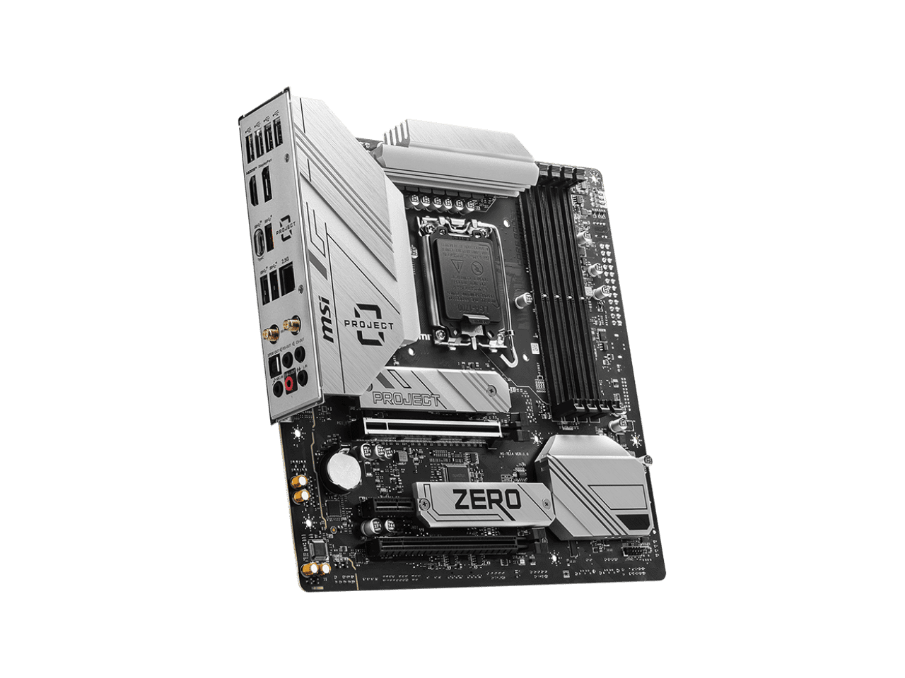 MSI Micro ATX Intel Motherboard, B760M PROJECT ZERO