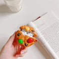 thumbnail image 3 of Character Cute Fun Colorful Cookie Design Air pods Cover Creative Accessories Soft Silicone Anti-Scratch Wireless Earphone Protector Compatible with Airpods Pro Carabiner, 3 of 8