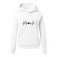 thumbnail image 2 of Gibobby Sudadera de mujer, Bonita sudadera con capucha de manga larga para mujer, de algodón, para adolescentes y niñas, ropa estética de invierno(Blanco,M), 2 of 3