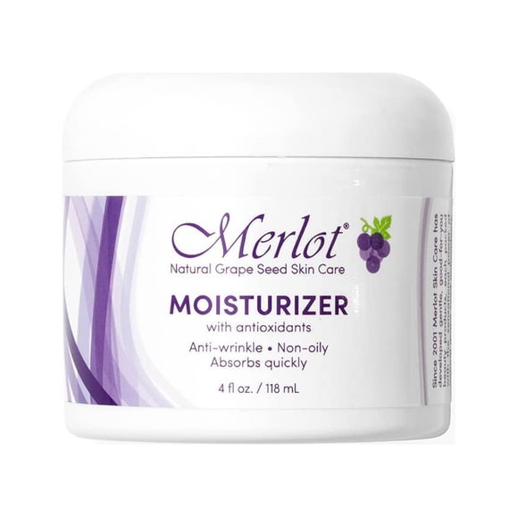 Crema hidratante Merlot 4 oz (118 ml)