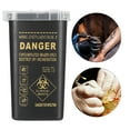 thumbnail image 1 of YLSHRF 2Pcs Disposable Blade Sharps Bin Waste Box Tub Container, 1 of 8