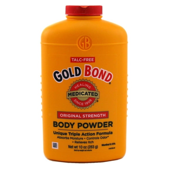 Gold Bond Body Powder Original Strength Medicated 10oz (Pack of 3).