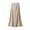 Apricot L, variant on Women Fishtail Skirt Elastic High Waist A-Line Mid-calf Length Skirt Solid Color Velvet Large Hem Skirt Daily Wear