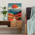 thumbnail image 5 of Mid Century Abstract Desert Canvas Southwest Minimal Texas Nature Wall Decor, 5 of 8