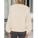 thumbnail image 5 of Suéter Cardigan PRETTYGARDEN Mujer 2025 Tejido Grueso Beige, 5 of 5
