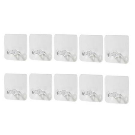 

Mingyiq 10/20Pcs Wall Storage Hook Plug Socket Holder Wall Adhesive Hanger Home Office