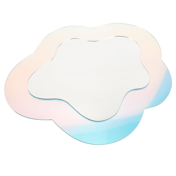 NIAIZEK Wavy Wall Mounted Mirror for Bedroom Bathroom Decorative Use, 1 Piece Stylish Home