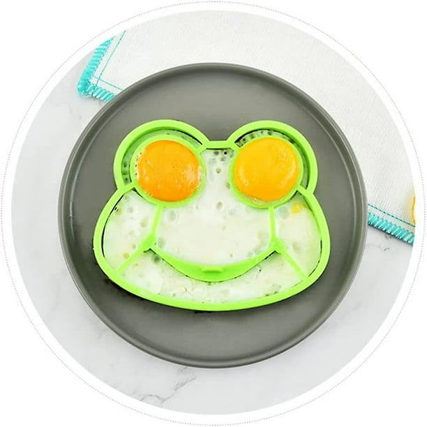 Breakfast Omelette Mold Silicone Egg Pancake Ring Shaper Cooking Tool DIY  Kitchen Accessories Gadget Egg Fired Mould (Frog)