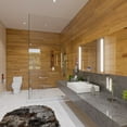 thumbnail image 4 of ALFI brand ABSP10 Modern Stainless Steel Shower Panel with 4 Body Sprays, 4 of 10