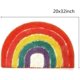 thumbnail image 3 of Alfombra de juego para niños, alfombra de área de arco iris, 20 x 32 pulgadas, alfombra de baño personalizada, suave, antideslizante, alfombra para niños, alfombra para sala de estar, baño, sala de, 3 of 7