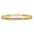 thumbnail image 3 of 14k 4.3mm Solid Miami Cuban Chain Anklet, 3 of 4