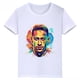thumbnail image 5 of Camiseta de algodón blanca informal de verano con estampado de avatar de Neymar para niños y niñas, camiseta deportiva de manga corta, 5 of 5