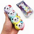 thumbnail image 2 of New PU Foam Rainbow Squishy Panda Slow Rising With Packaging Soft Squeeze Toys, 2 of 5