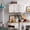 35"W Off-White, variant on POLIHOME Farmhouse Kitchen Wall Amount Storage Cabinets with Doors and Shelves, One Set of 2 Pieces, White
