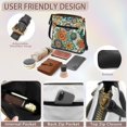 thumbnail image 6 of HELLHERO Colourful Flowers Purse Satchel, Waterproof Ladies Shoulder Purse PU Leather Durable Ladies Single Shoulder Bag for Short Trips Travel, 6 of 7