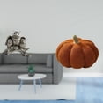 thumbnail image 2 of Escultura De Calabaza De Búho, Adorno Decorativo De Peluche Para Sala De Estar, Oficina, Dormitorio, Sofá, Cama, Mesita De Noche Y Armario., 2 of 8