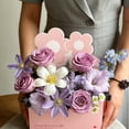 thumbnail image 7 of 5pcs Florist Bouquet Envelope Boxes, Flower Arrangement Box Packaging Gift Paper Boxes for Wedding, Party, Birthday, Mother's Day, Black, 7 of 7