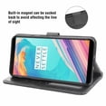 thumbnail image 3 of Mobile Phone Cover for oneplus-5t, Premium Flip Leather Wallet Mobile Phone Cover, 3 Card Slot Stand Function Magnetic Closure, 3 of 7