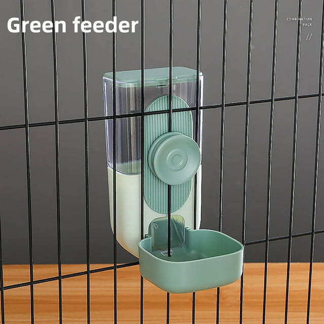 Hanging Automatic Food Water Dispenser for Medium and Small - Cage Watering Solution
