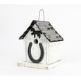 thumbnail image 1 of The Huntington Nichoir en Fer à Cheval - Blanc, 1 of 1