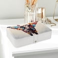 thumbnail image 6 of Butterfly PU Leather Jewelry Display Box with Removable Compartment, Portable Necklace and Bracelet Holder, 6 of 6