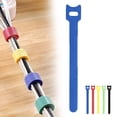 thumbnail image 1 of ¡Oferta! Cinta adhesiva, 50 unidades, cinta autoadhesiva tipo T para gestión de cables de datos, bridas y papelería., 1 of 8