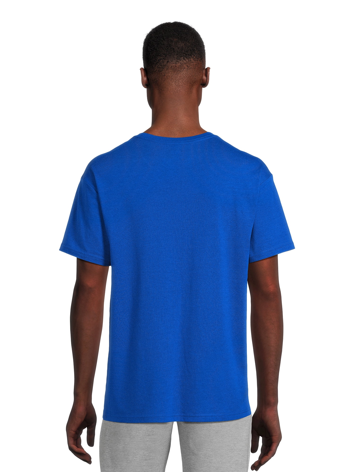 Athletic Works Men's and Big Men's Tri Blend Tee, Sizes XS-4XLT