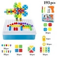 thumbnail image 2 of Bangcool Kids Drill Toy Set Educational Creative Drill Works Toys Building Block Set, 2 of 10