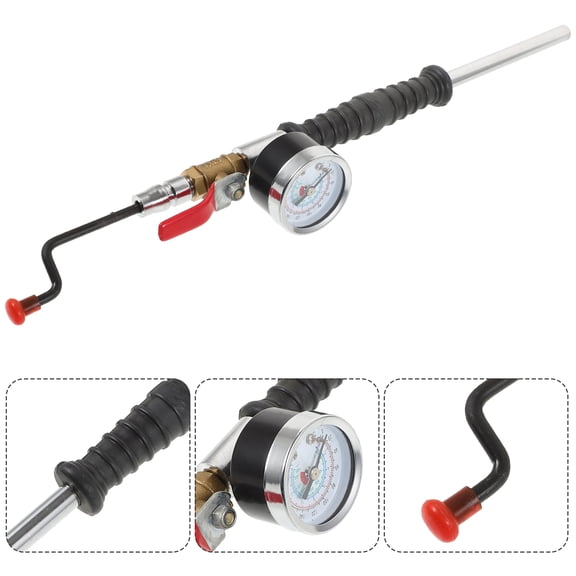 OUNONA Tire Inflator Tire Inflation Nozzle 34.00X5.00X4.00CM