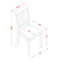 thumbnail image 2 of Juego de 2 sillas de comedor East West Furniture ANC-OAK-LC de roble, 2 of 4
