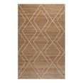 thumbnail image 2 of Jani  Bougainvillea Natural & Ivory Lattice Braided Area Rug 5' x 8', 2 of 8