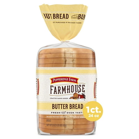 2x-Pepperidge Farm Farmhouse Butter Bread 22 oz Loaf 2x-Pepperidge Farm Farmhouse Butter Bread 22 oz Loaf