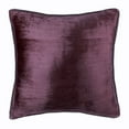 thumbnail image 3 of Throw Pillow Covers, Plum Cushion Cover, Solid Color Bead Cord Throw Pillows Cover, 18x18 inch (45x45 cm) Cushion Cover, Square Velvet Throw Pillows Cover, Solid - Plum Shimmer, 3 of 4