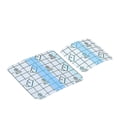 thumbnail image 2 of 10cm*13cm 100 /50 Uds cinta transparente película de Pu yeso adhesivo impermeable, 2 of 4