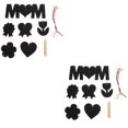 thumbnail image 6 of FRCOLOR 2 Sets of Scratch Mother's Day Ornaments Scratch Off Cards Party Hanging Art Crafts, 6 of 8