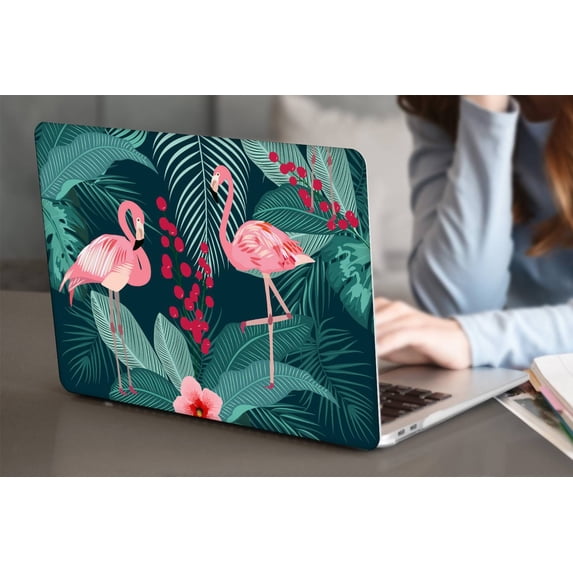 KSK KAISHEK Hard Shell Case Cover Only Compatible MacBook Pro 16 inchs( XDR Display & Touch ID, 2019 - 2020) + Black Keyboard Cover Model A2141, Type C Flowers 197