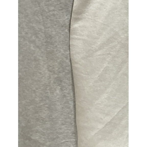 Lilly Craft Sweatshirt Fleece Fabric Heather Gray - 58" Wide and Sold by the Yard