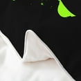 thumbnail image 4 of Literie de Jeu Moderne 100 % Coton pour Garçon Adolescent Taille Simple, Housse de Couette Réversible Douce et Confortable, Housse de Couette de Jeux Vidéo, Ensemble de Lit Doux et Respirant pour Joueur, Vert Noir (Sans Couette), 4 of 6