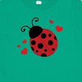 thumbnail image 4 of Inktastic Lady Bug and Hearts Girls Baby T-Shirt, 4 of 5