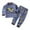 A-4970Navy, variant on MEZZALL Boys Outfits 2PCS Sets Comfortable Round Neck Long Sleeve Tops Pants Casual Loungewear Toddler Kids Elastic Waist Solid Color Soft Fabric Everyday Home Wear Dailywear Breathable / 5-6 Years