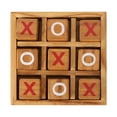 thumbnail image 1 of 1 Set Tic Tac Toe Wooden Board Games Parent-Child Intelligence Leisure Game Toy, 1 of 8