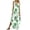 D-Multicolor, variant on ZQUUVOU Summer Dresses For Women Solid Sleeveless Print Color V-Neck Dress Casual Dresses Long Dresses H-Multicolor