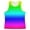 Multicolour1, variant on BUWTTED Mens Tank Tops Graphic Print Muscle Sleeveless Shirt Athletic Workout Casual Streetwear Fashion Tee Multicolour Shirt L