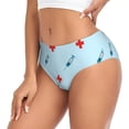 thumbnail image 2 of Fotbe Syringe And Red Cross Calzones Estampados para Mujer – Ropa Interior de Algodón, Cómoda, Suave y Elástica-XX-Large, 2 of 6