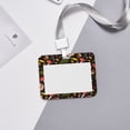 thumbnail image 6 of Zufioo Owl And Leaves Print Work Badge Protective Case, Waterproof Lanyard, Badge Transparent Clip, Suitable for Induction Card Badge Swipe Credit Card, 6 of 7
