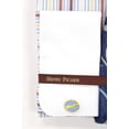 thumbnail image 5 of Men's Henri Picard White & Blue Striped Multi-Color French Cuff Shirt Set, 5 of 6