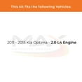 thumbnail image 3 of MAX Advanced Brakes - Front Brake Kit For 2011-2015 Kia Optima| Carbon Ceramic Brake Pad and Rotor Kit| Drilled Slotted Brake Rotors, 3 of 10