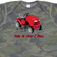 thumbnail image 4 of Inktastic This is How I Roll Mower Boys or Girls Baby Bodysuit, 4 of 5